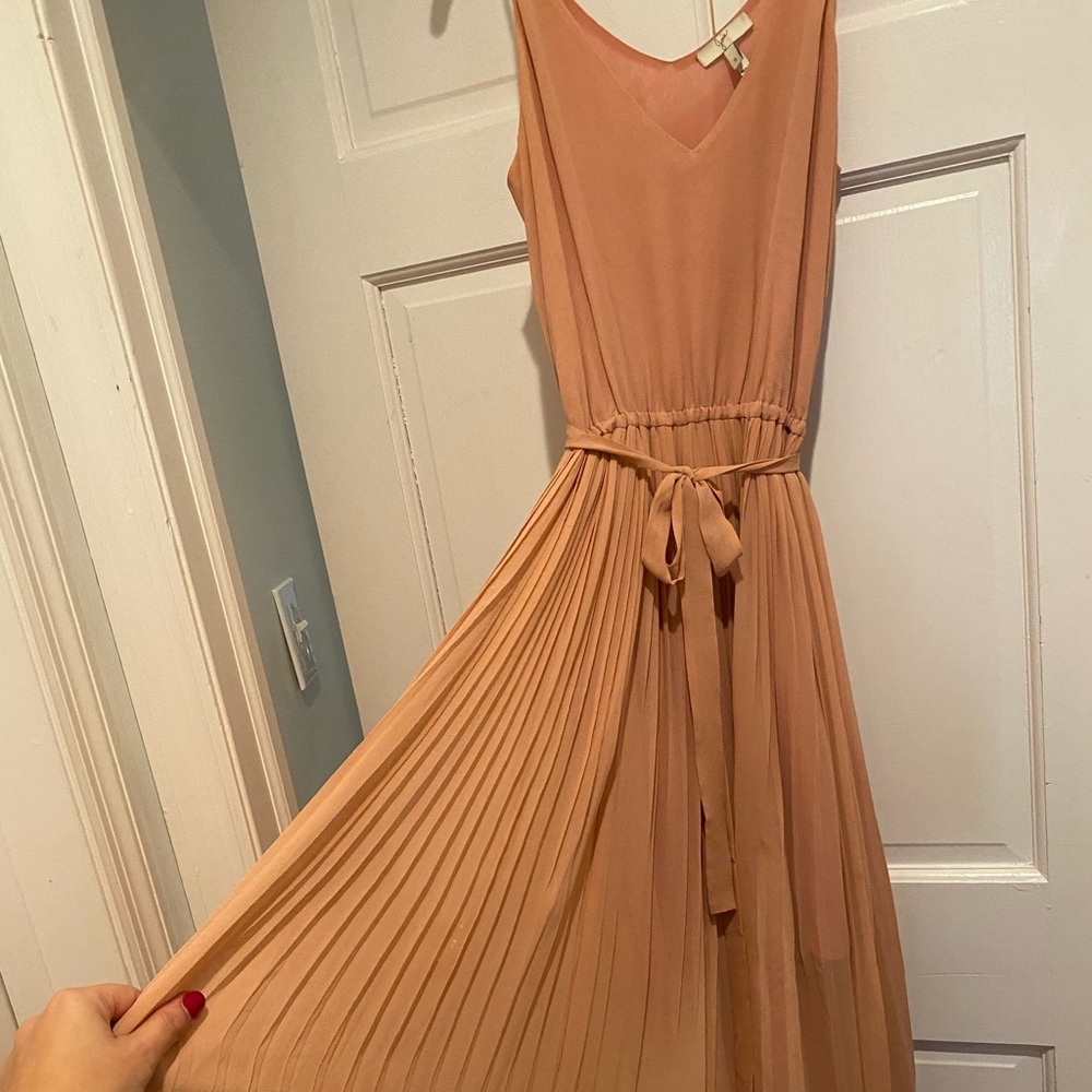 Spaghetti strap chiffon sun dress
